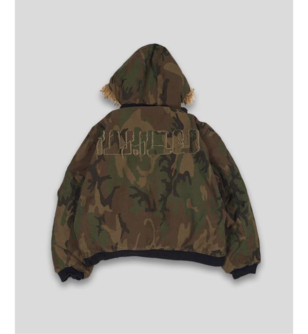 PULP「FAF x FOSTEX MCD EXCLUSIVE HOODED BOMBER BLOUSON」|ブルゾン・スタジャン|