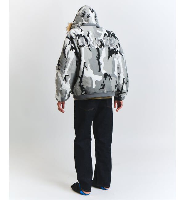 PULP「FAF x FOSTEX MCD EXCLUSIVE HOODED BOMBER BLOUSON」|ブルゾン・スタジャン|