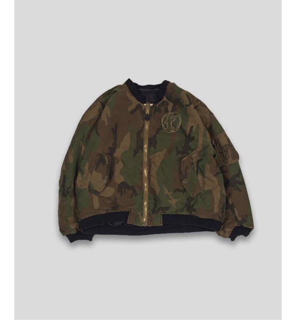 PULP「FAF x FOSTEX MCD EXCLUSIVE HOODED BOMBER BLOUSON」|ブルゾン・スタジャン|