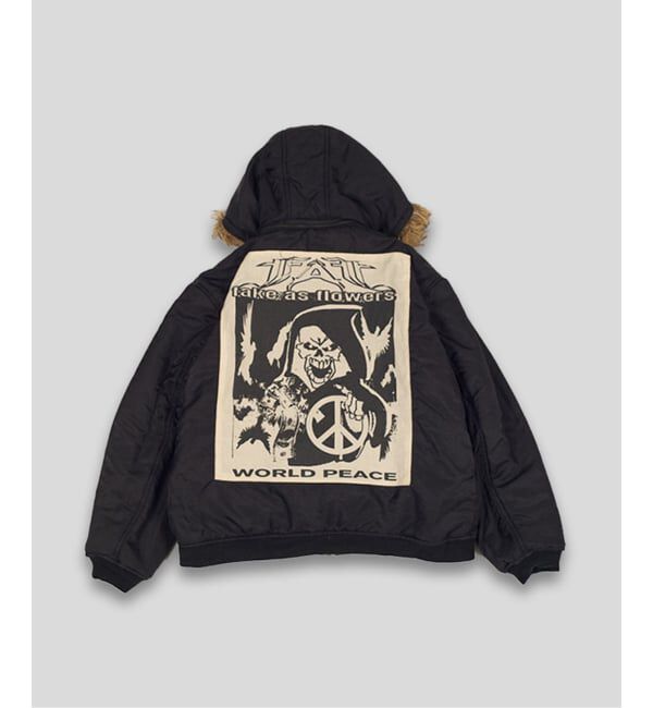 PULP「FAF x FOSTEX MCD EXCLUSIVE HOODED BOMBER BLOUSON」|ブルゾン・スタジャン|