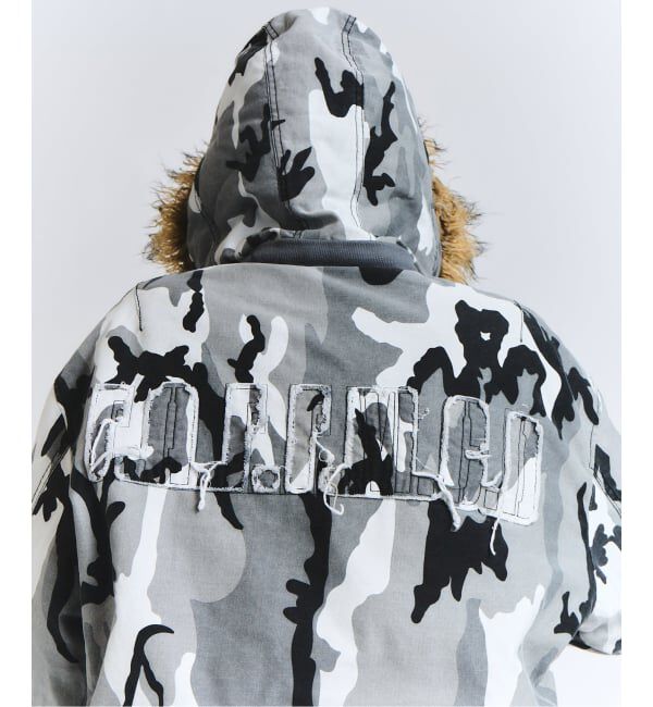 PULP「FAF x FOSTEX MCD EXCLUSIVE HOODED BOMBER BLOUSON」|ブルゾン・スタジャン|