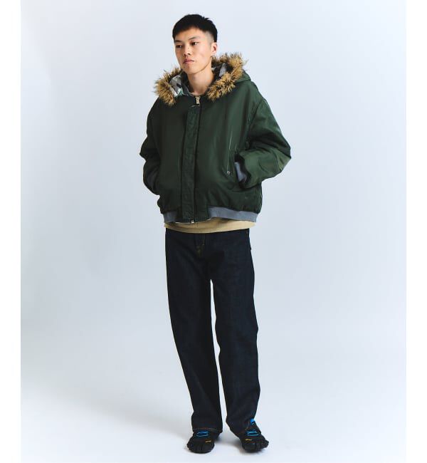 PULP「FAF x FOSTEX MCD EXCLUSIVE HOODED BOMBER BLOUSON」|ブルゾン・スタジャン|