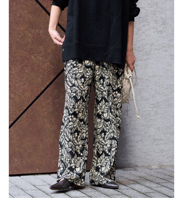 JOURNAL STANDARD relume「《WEB限定追加6》ベリープリントパンツ」|スラックス|ベージュ