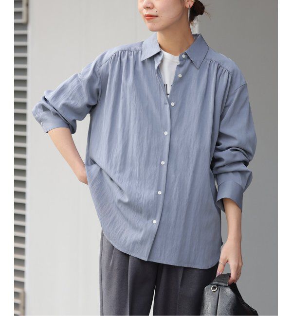 JOURNAL STANDARD relume「ギャザーシャツ」|シャツ・ブラウス|