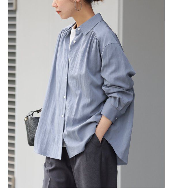 JOURNAL STANDARD relume「ギャザーシャツ」|シャツ・ブラウス|