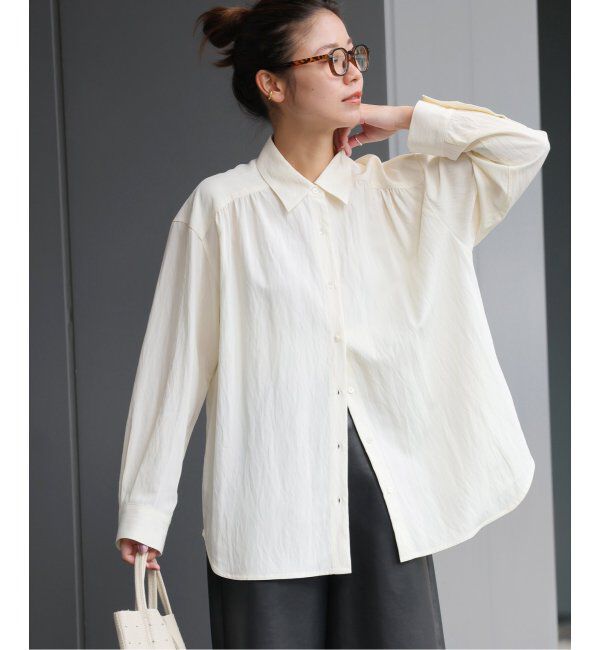 JOURNAL STANDARD relume「ギャザーシャツ」|シャツ・ブラウス|