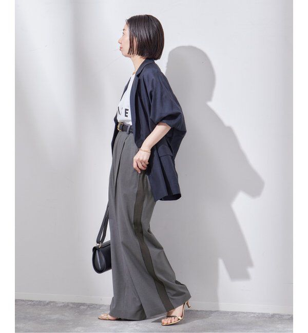 journal standard L'essage「ライトラインパンツ」|スラックス|