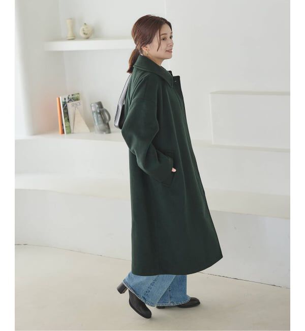 JOURNAL STANDARD スーパー140ビーバーステンカラーコート 追加》スーパー140ビーバーステンカラーコート（ステンカラーコート