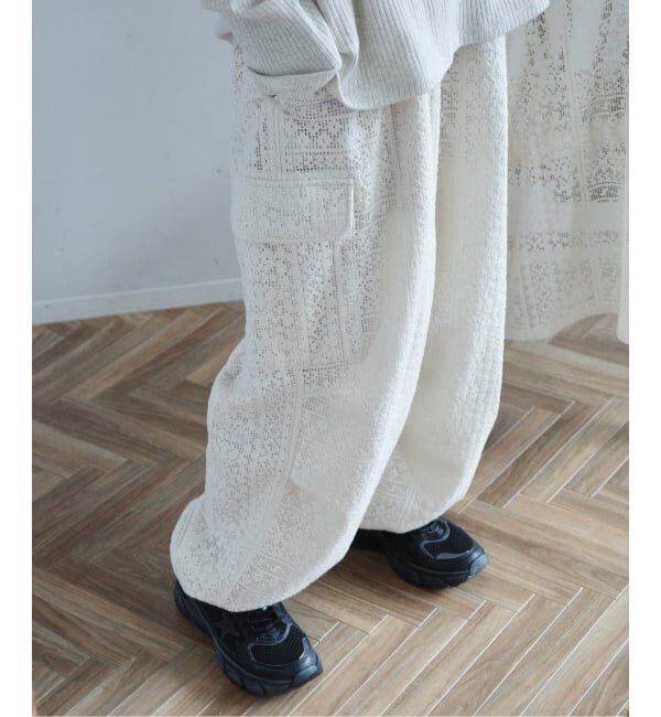 journal standard luxe「Jesse's Lace PT」|カーゴ|ナチュラル