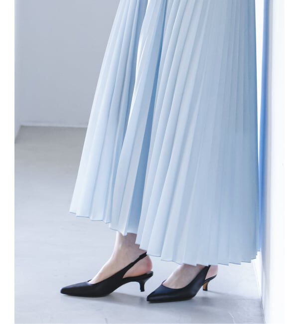 NOBLE「プリーツシャツワンピース」|ワンピース|