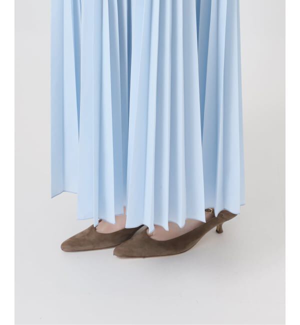 NOBLE「プリーツシャツワンピース」|ワンピース|