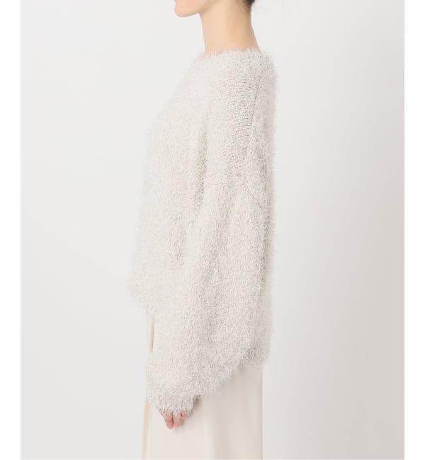 NOBLE「ラメmixシャギープルオーバー」|ニット・セーター|