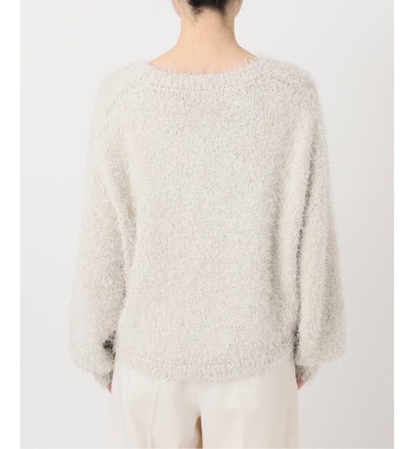 NOBLE「ラメmixシャギープルオーバー」|ニット・セーター|