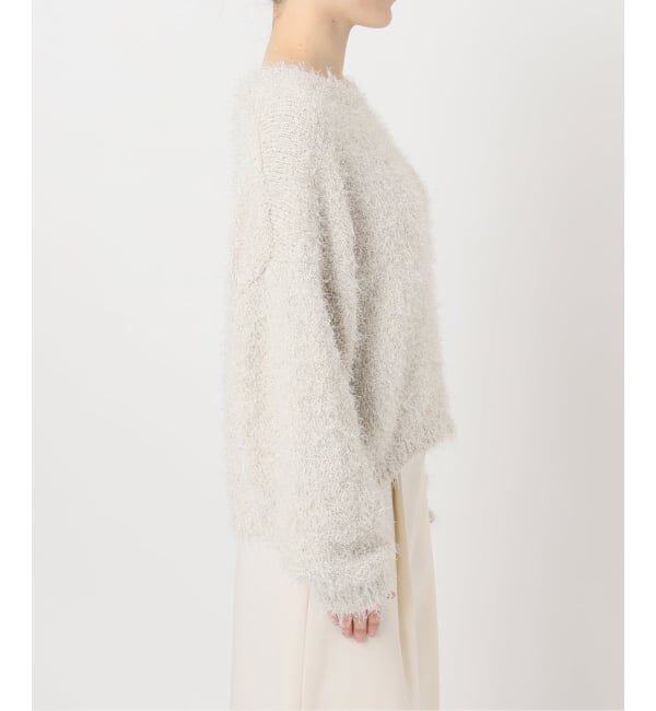 NOBLE「ラメmixシャギープルオーバー」|ニット・セーター|