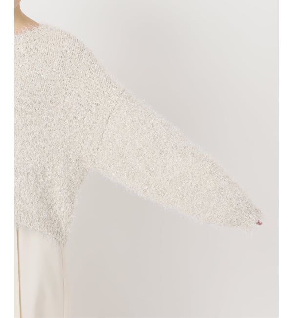 NOBLE「ラメmixシャギープルオーバー」|ニット・セーター|