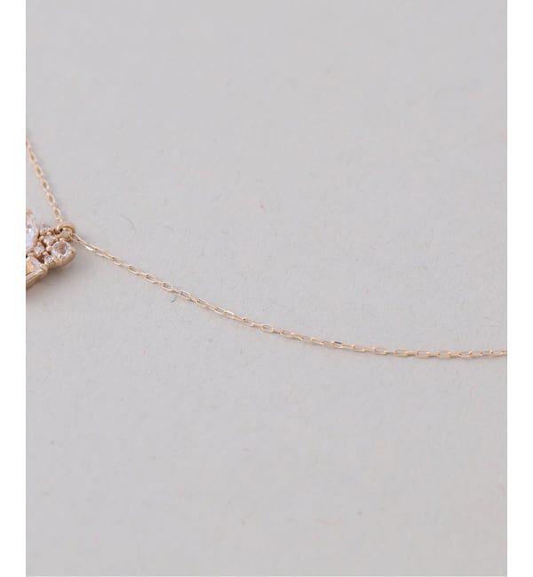 Lilas by Spick&Span「《WEB限定》MIXスクエアネックレス K10」|ネックレス|