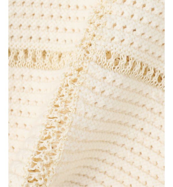 NOBLE「パターンニットウインドペンカーディガン」|カーディガン|