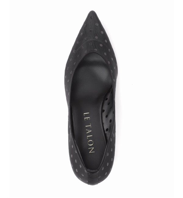  「《追加》5cmポインテッドチュールドットパンプス」|パンプス|