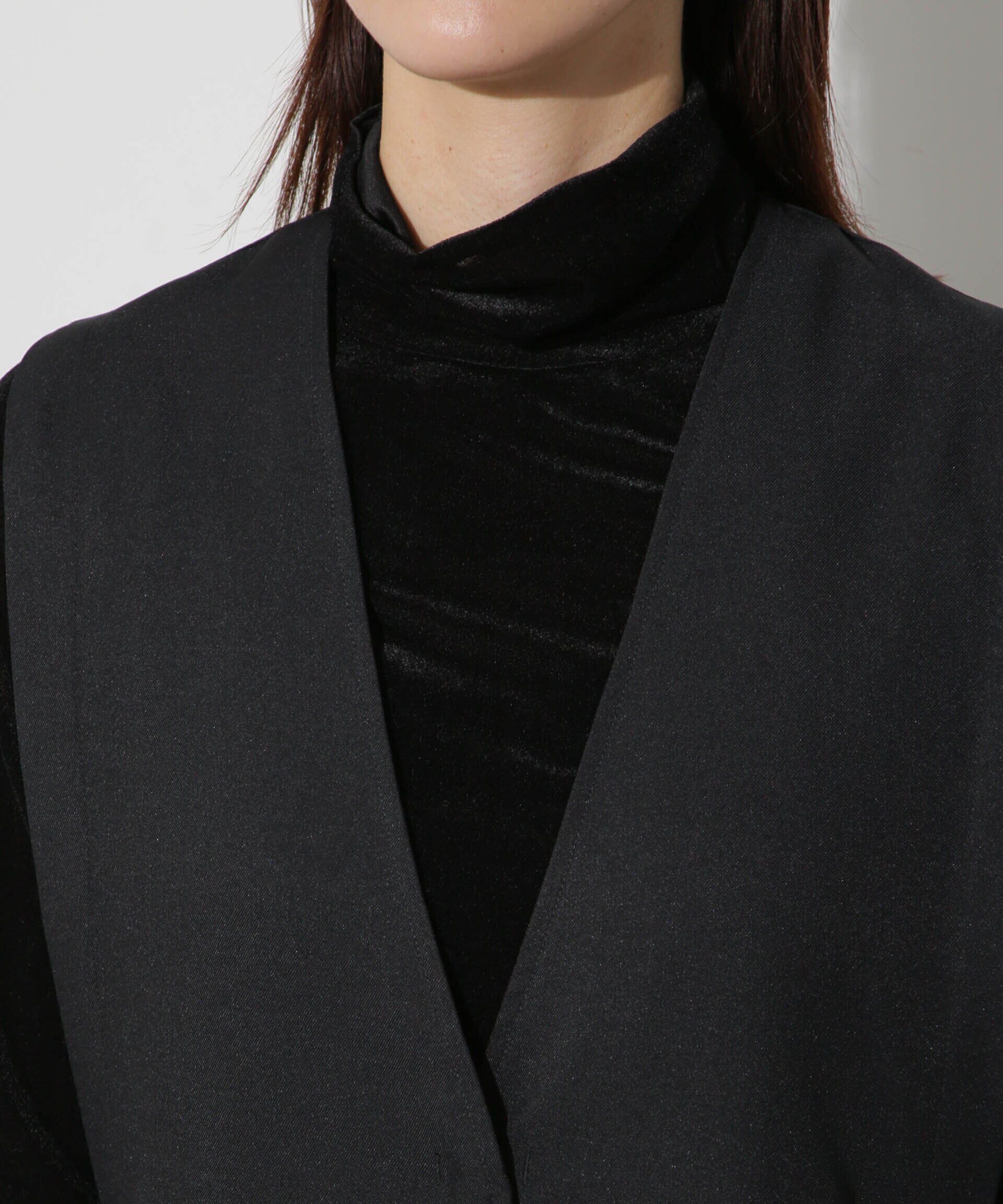 nano･universe「サイドベルトロングジレ(セットアップ可)」|ベスト・ジレ|