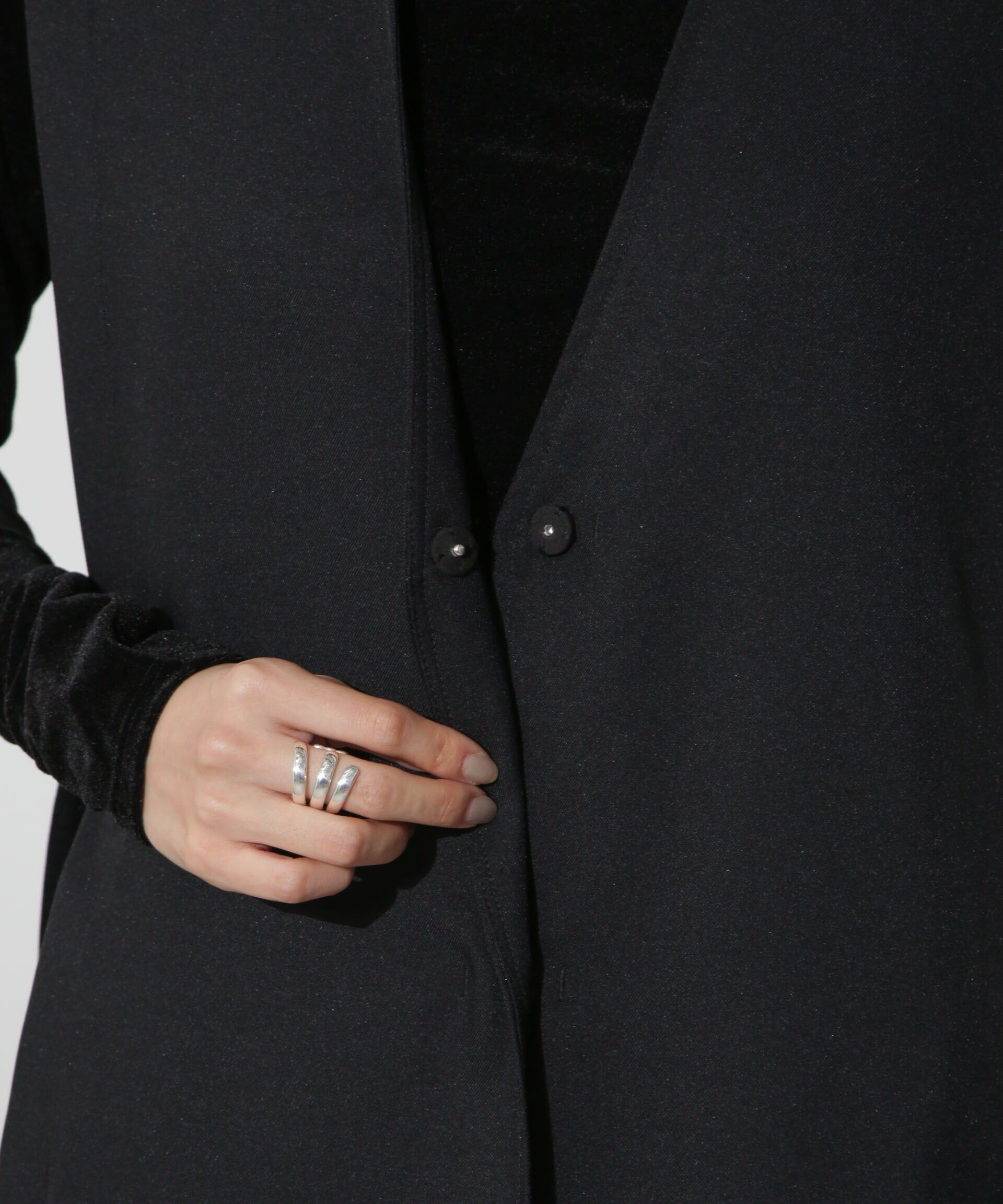 nano･universe「サイドベルトロングジレ(セットアップ可)」|ベスト・ジレ|