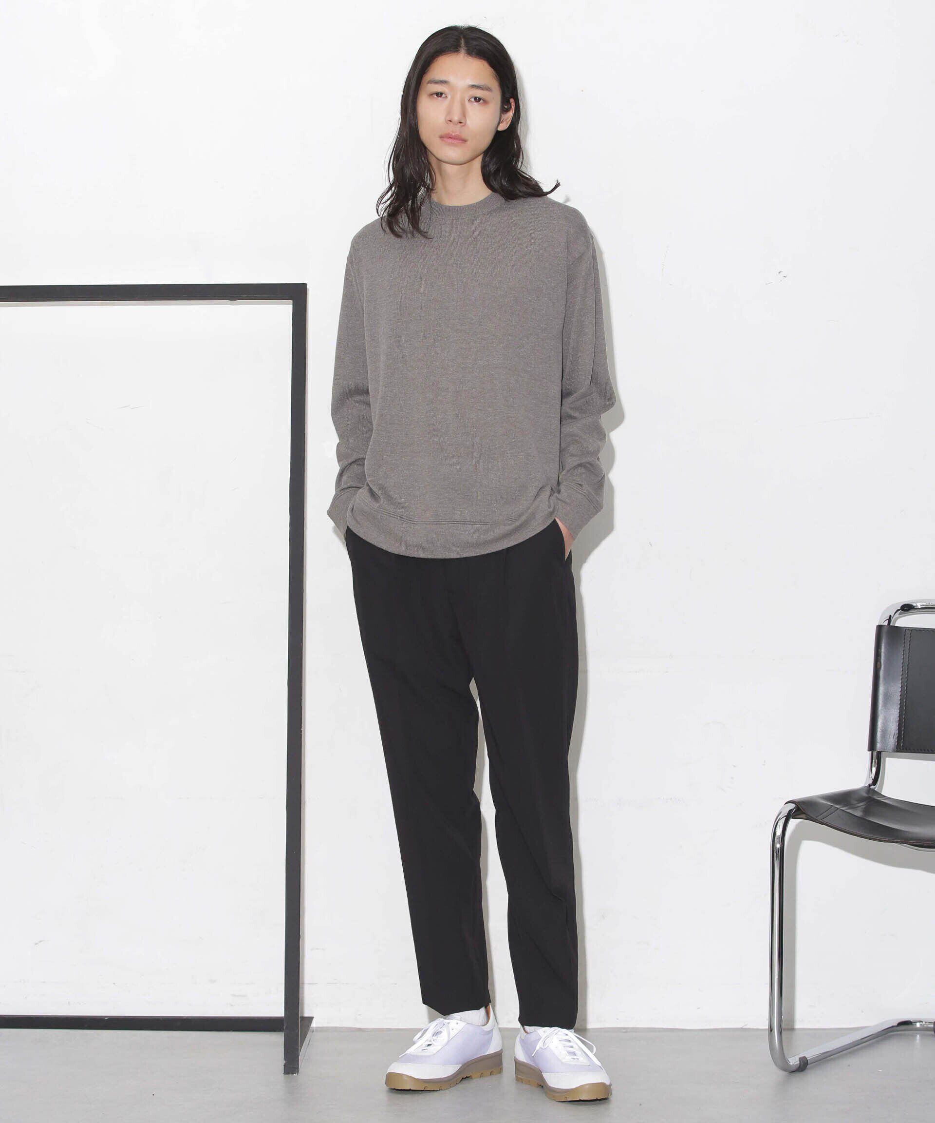 nano･universe「「タフニット」ジャケT ロングスリーブ」|ニット・セーター|