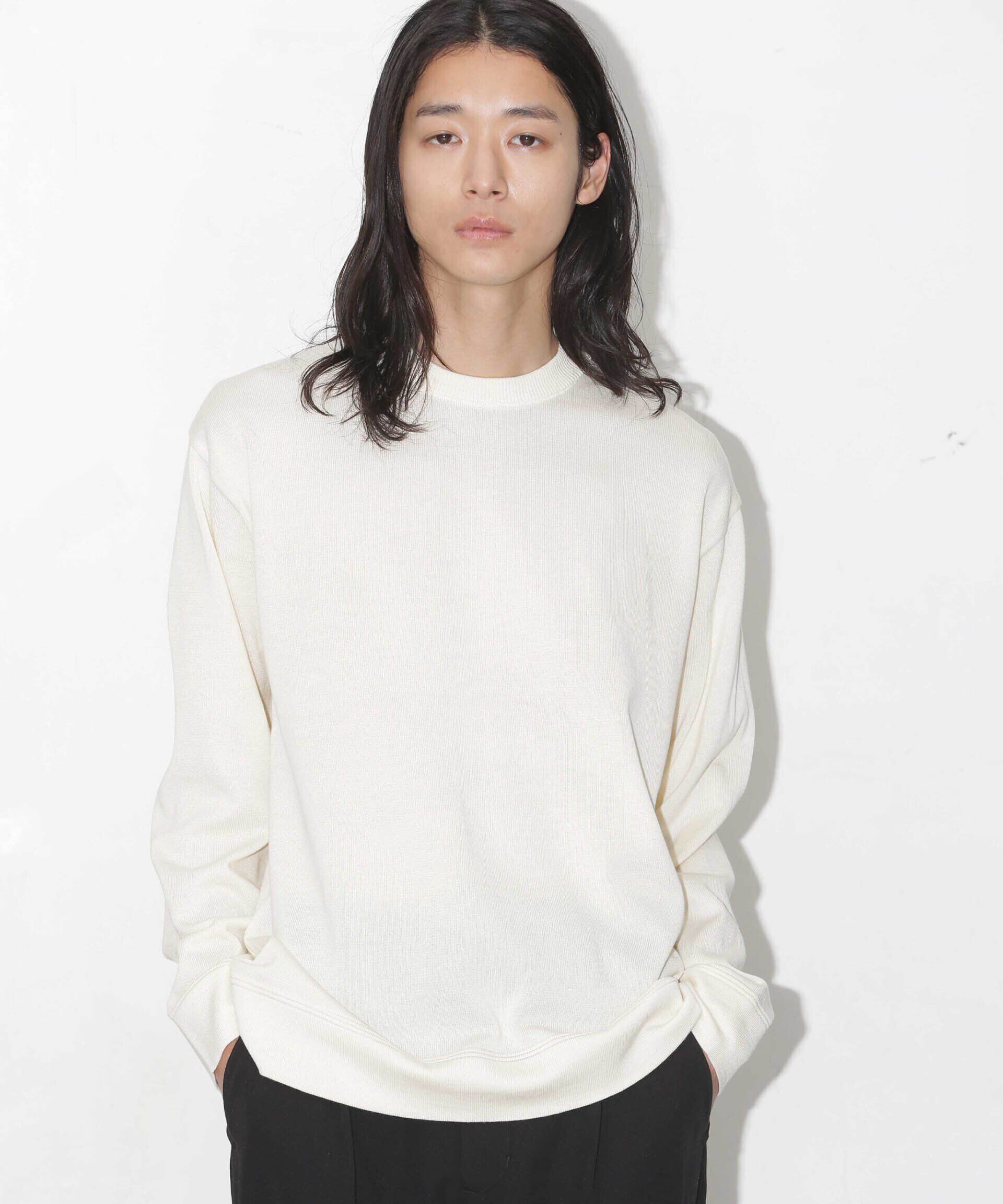 nano･universe「「タフニット」ジャケT ロングスリーブ」|ニット・セーター|