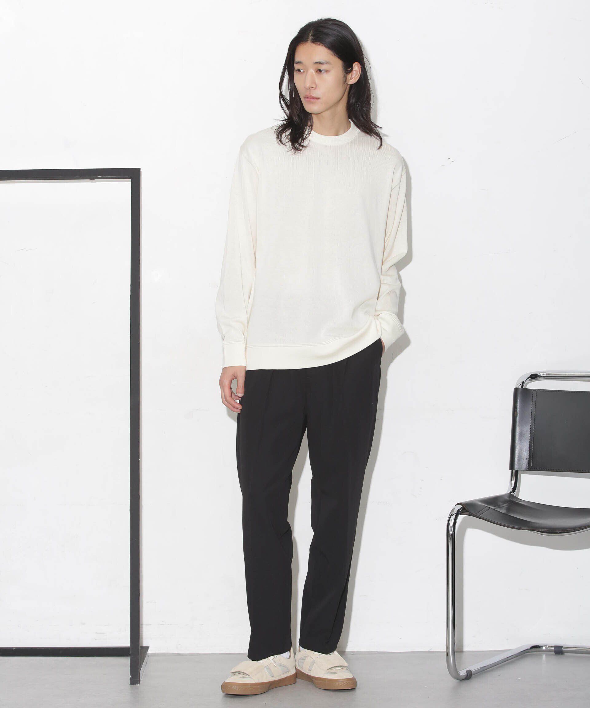 nano･universe「「タフニット」ジャケT ロングスリーブ」|ニット・セーター|