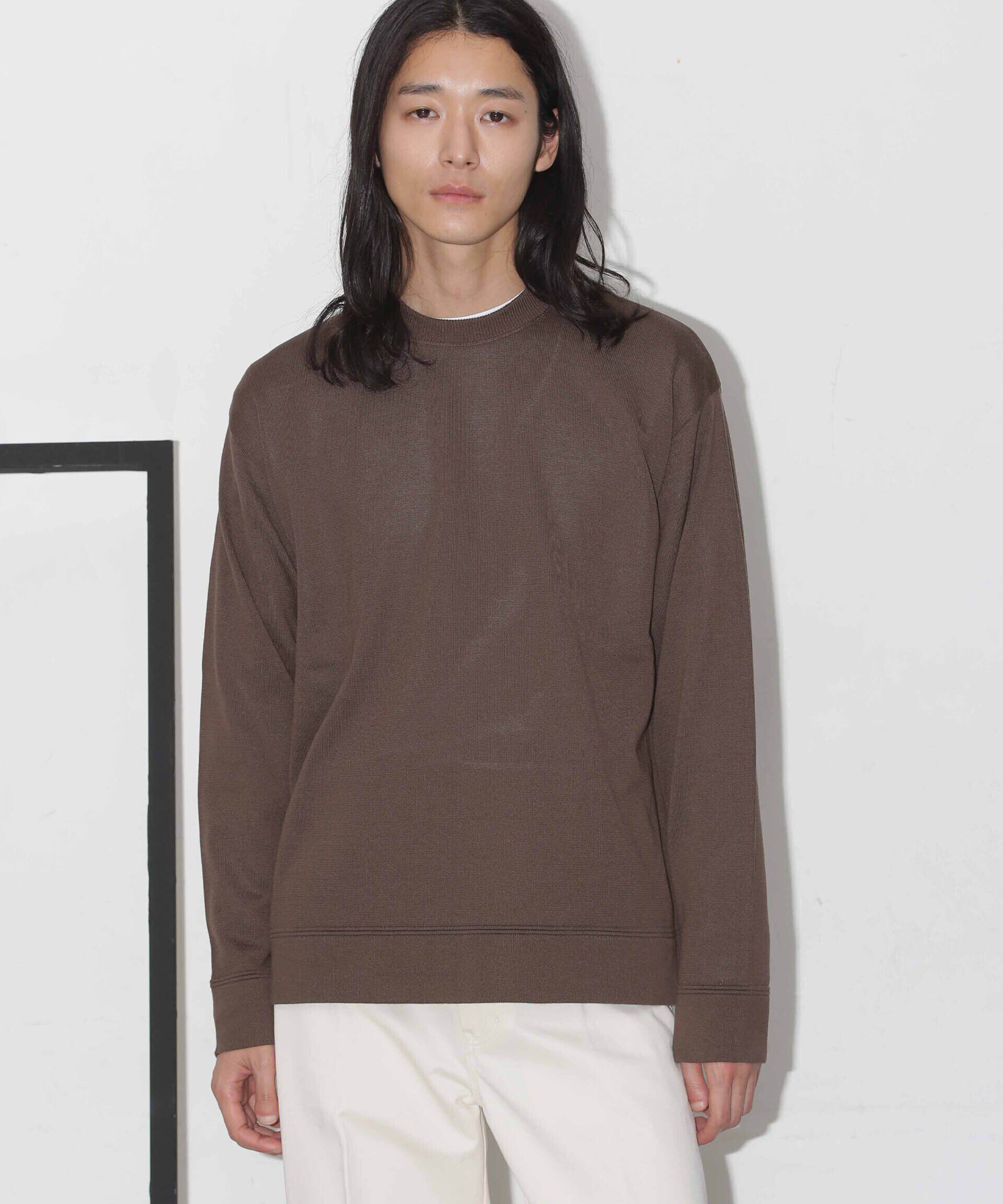 nano･universe「「タフニット」ジャケT ロングスリーブ」|ニット・セーター|