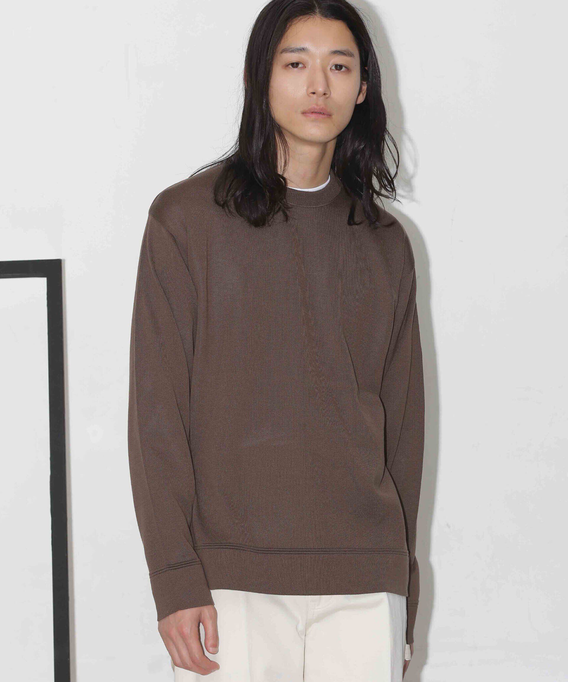 nano･universe「「タフニット」ジャケT ロングスリーブ」|ニット・セーター|