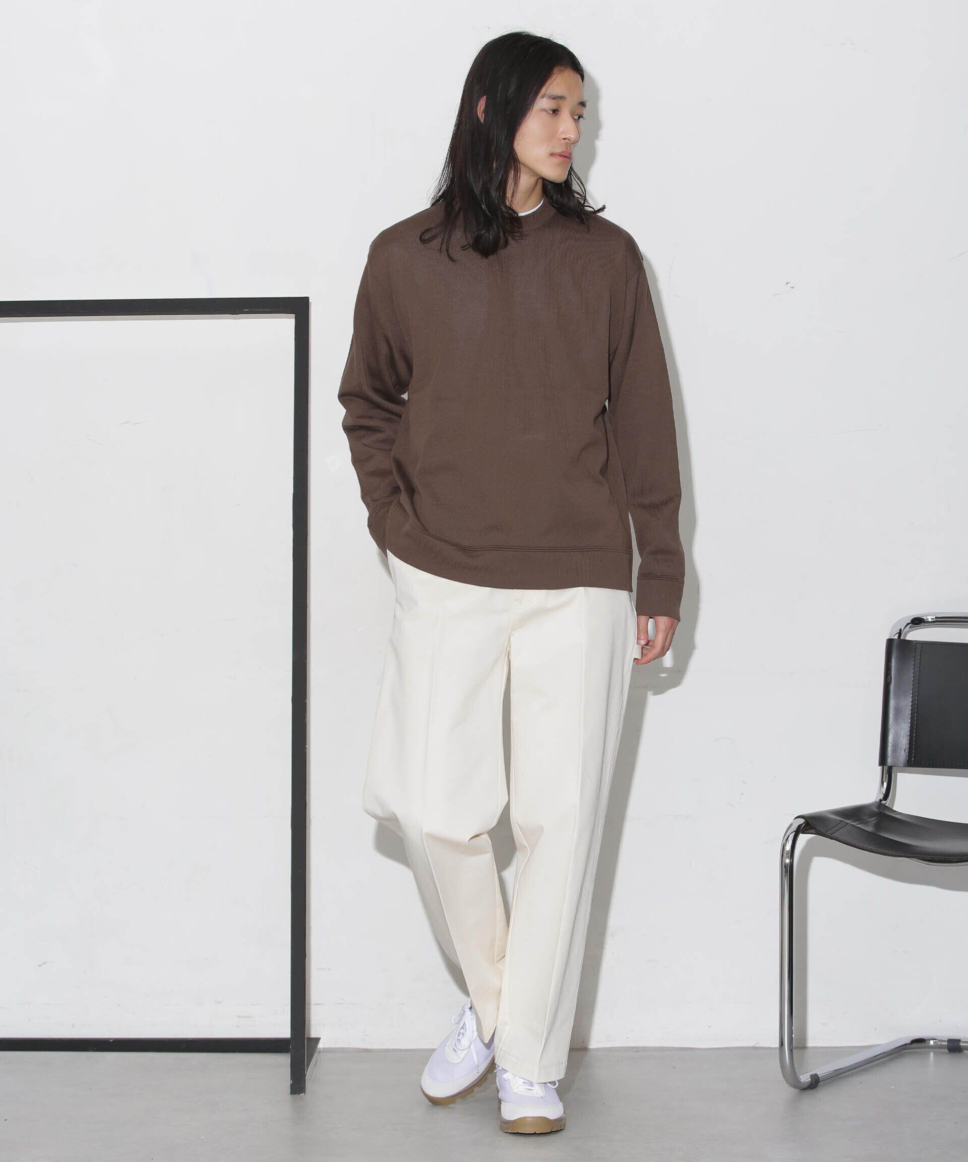 nano･universe「「タフニット」ジャケT ロングスリーブ」|ニット・セーター|