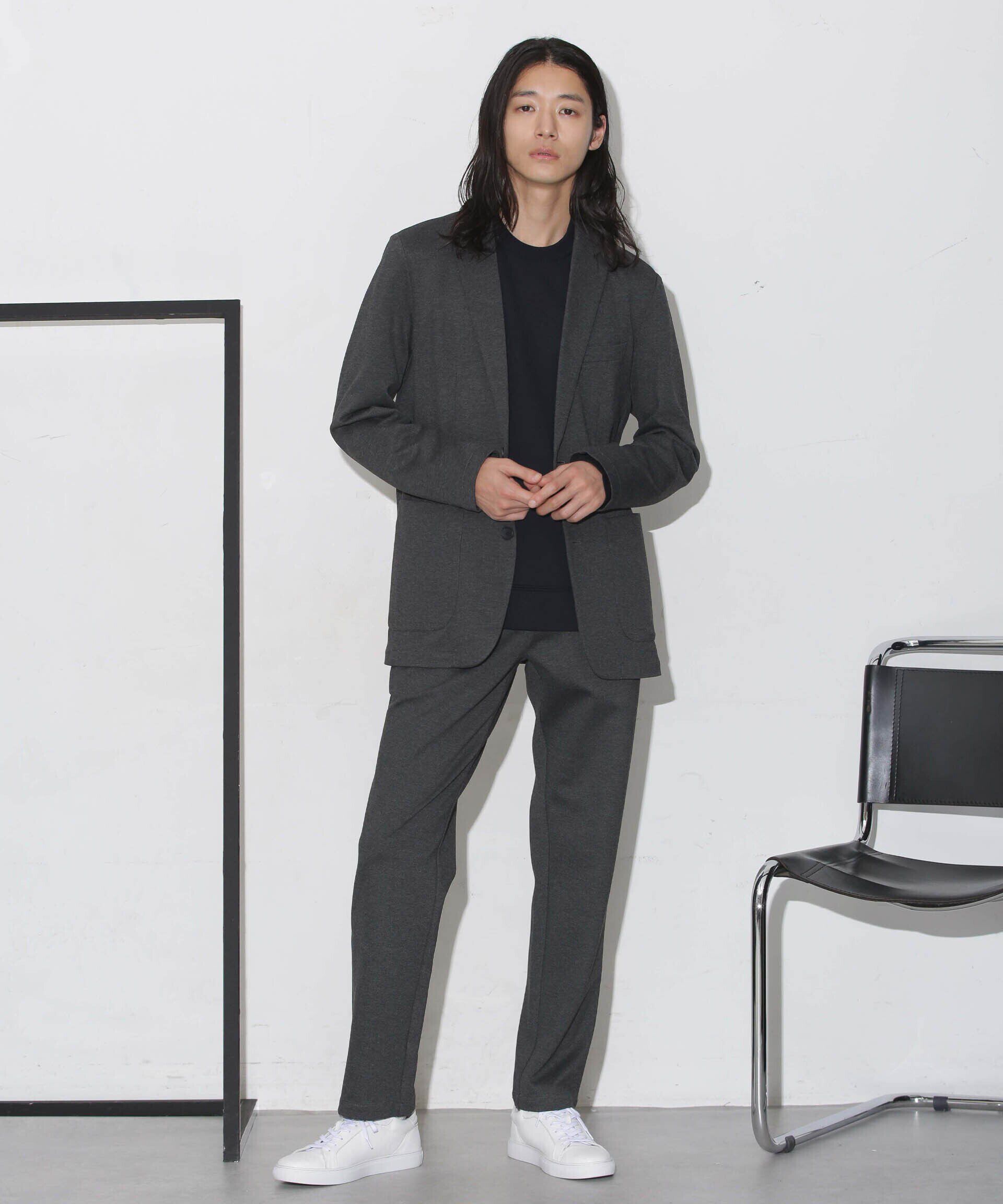 nano･universe「「タフニット」ジャケT ロングスリーブ」|ニット・セーター|