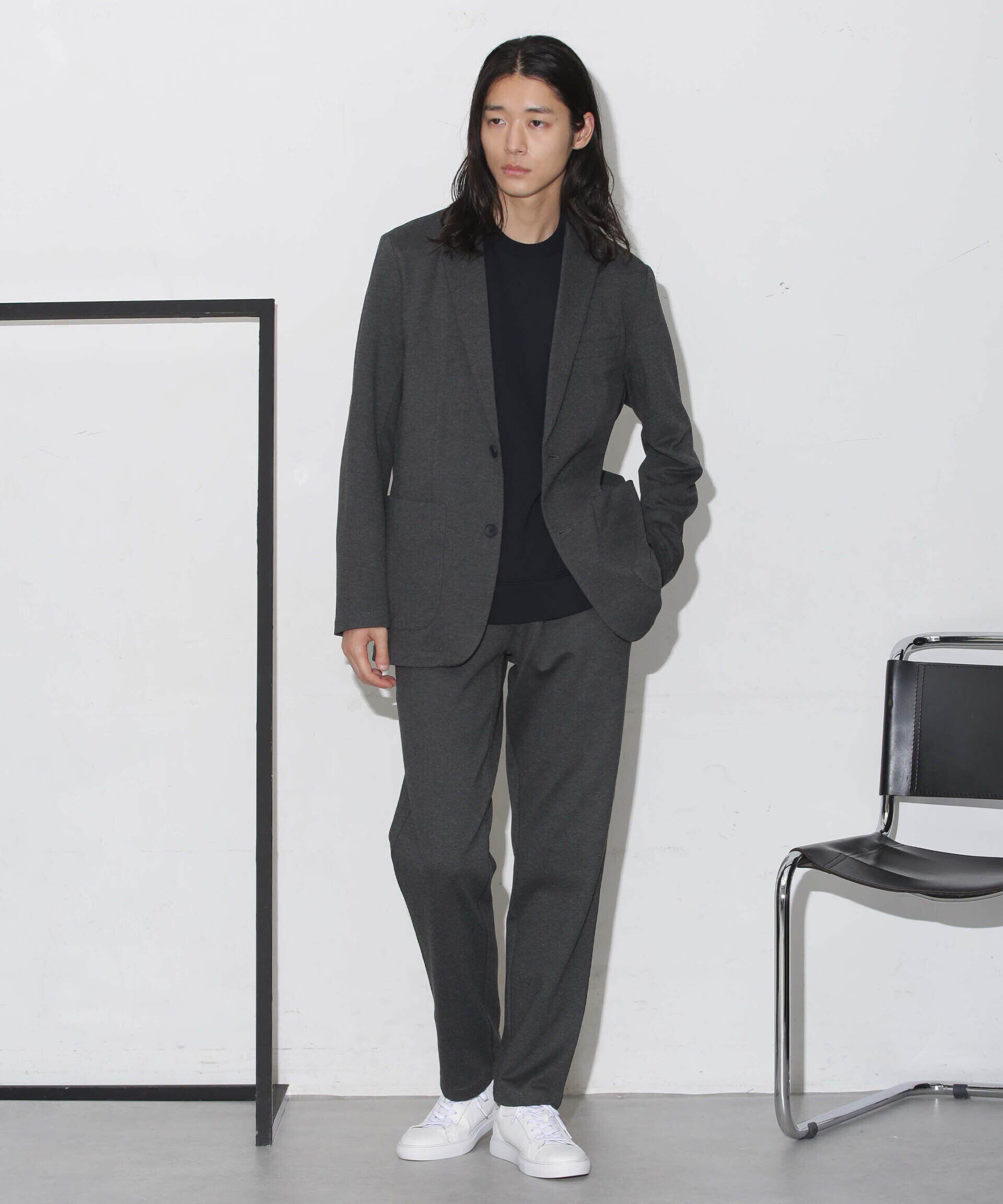 nano･universe「「タフニット」ジャケT ロングスリーブ」|ニット・セーター|