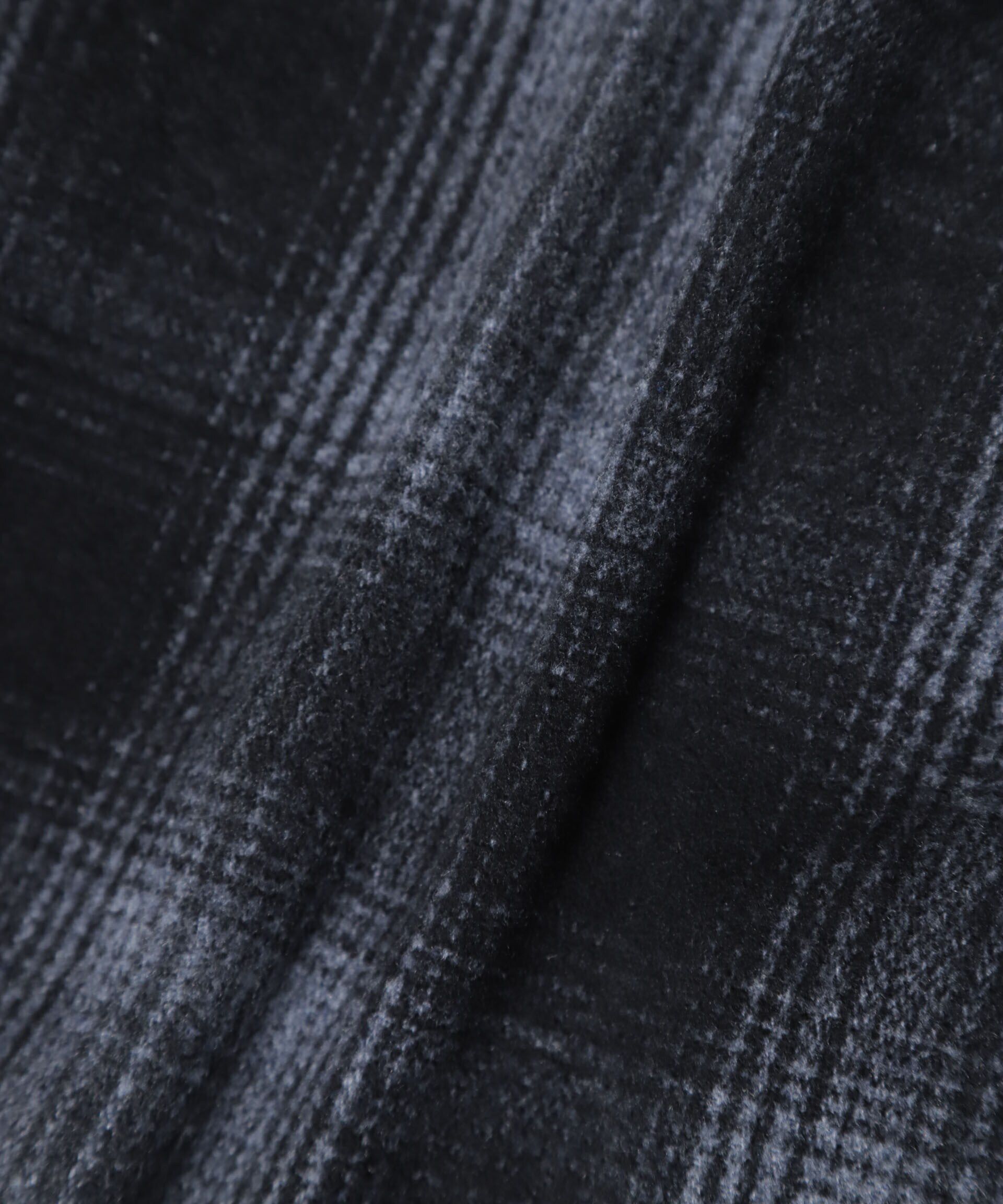 nano･universe「テックメルトン CPOパターンチェックシャツブルゾン」|ブルゾン・スタジャン|