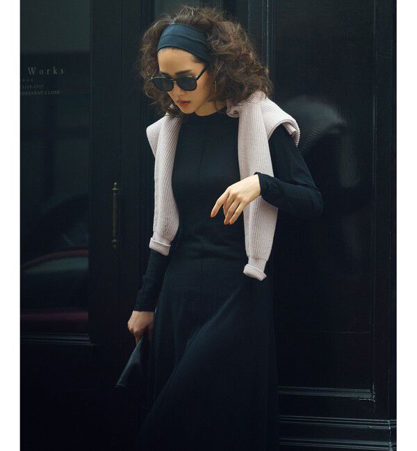 23区「【洗える】コットンリリー ニットブルゾン」|ブルゾン・スタジャン|