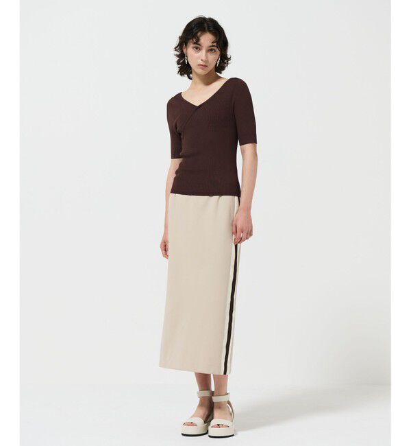 Diagram「リブカシュクールニットトップ」|その他|