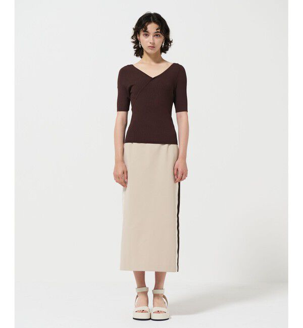 Diagram「リブカシュクールニットトップ」|その他|