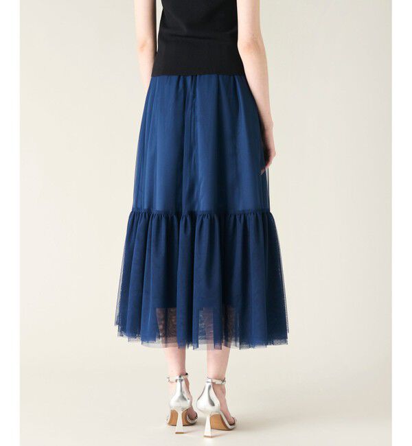 GRACE CONTINENTAL「ツイル2WAY スカート」|フレア|