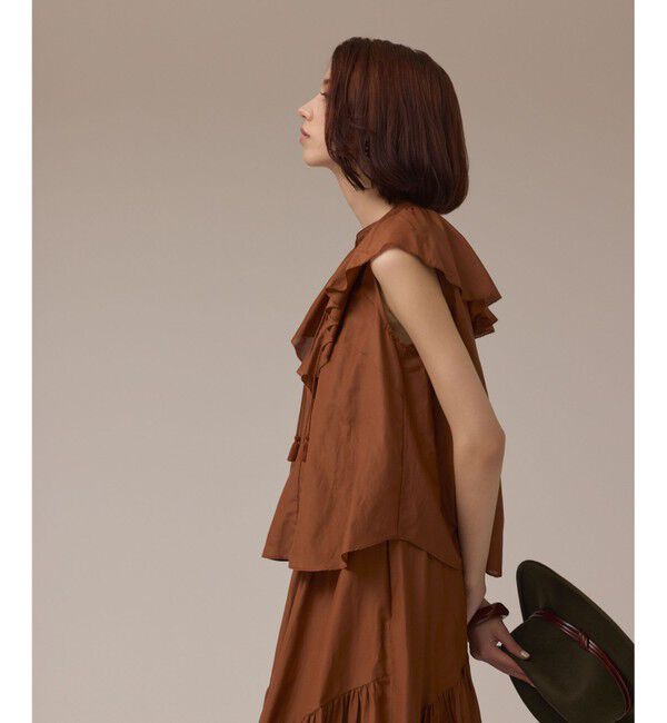 GRACE CONTINENTAL「コットンシルクカフタントップ」|シャツ・ブラウス|