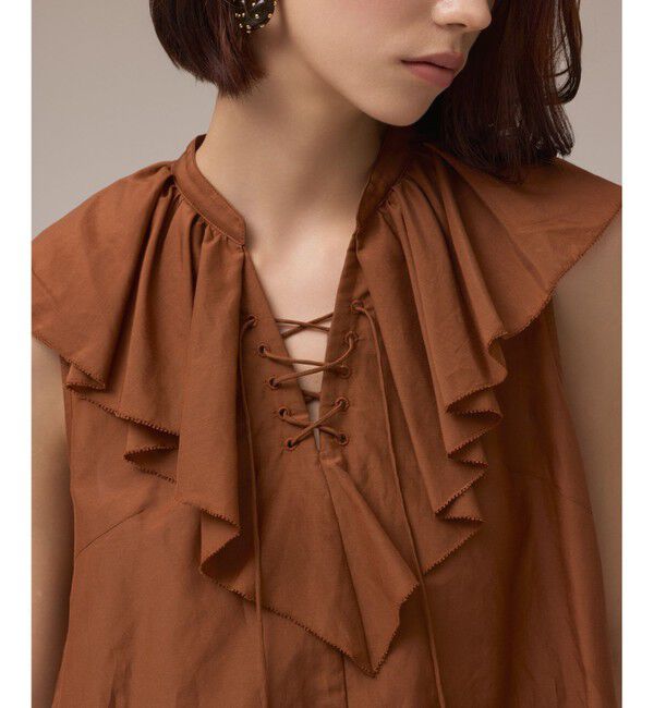 GRACE CONTINENTAL「コットンシルクカフタントップ」|シャツ・ブラウス|