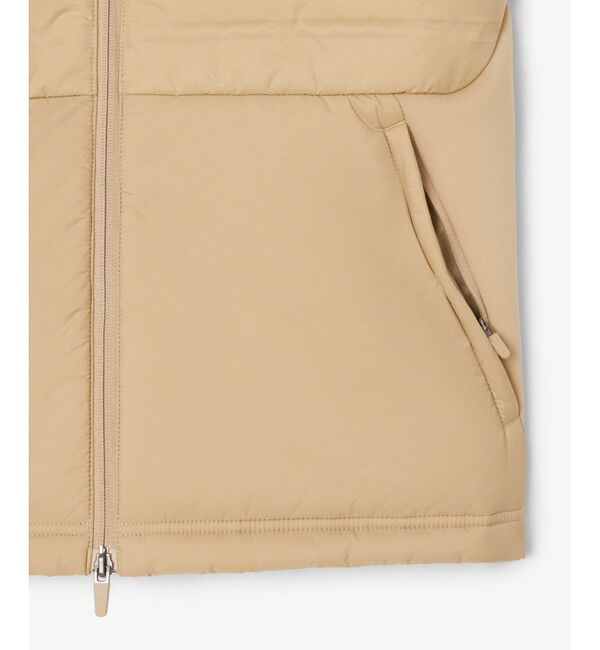 LACOSTE「キルティング切り替え中綿ベスト」|ダウンベスト・ベスト|