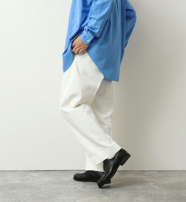 WORK ABOUT「NSOK デニム2タックワイドパンツ 25SS」|デニム|