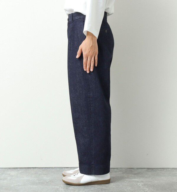 WORK ABOUT「NSOK デニム2タックワイドパンツ 25SS」|デニム|