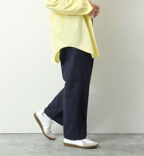 WORK ABOUT「NSOK デニム2タックワイドパンツ 25SS」|デニム|