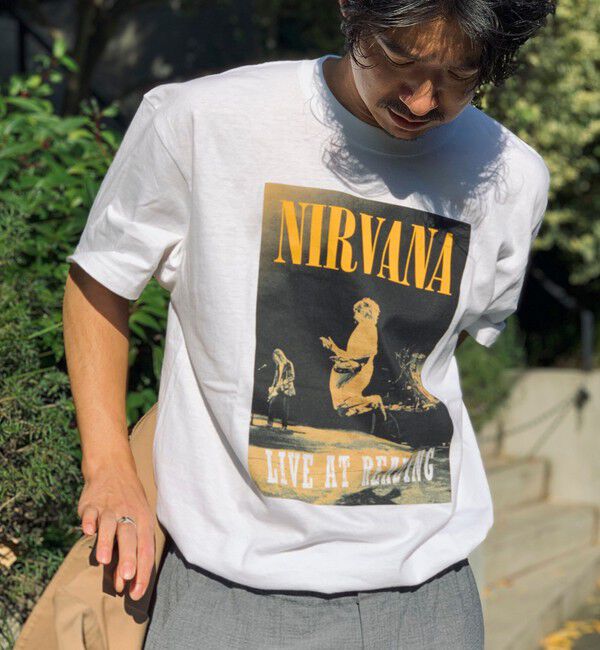 NOLLEY'S goodman「【GOOD ROCK SPEED】別注 NIRVANA / ニルヴァーナ プリントTシャツ 25SS」|Tシャツ・カットソー|