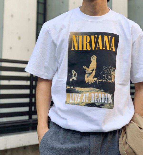 NOLLEY'S goodman「【GOOD ROCK SPEED】別注 NIRVANA / ニルヴァーナ プリントTシャツ 25SS」|Tシャツ・カットソー|