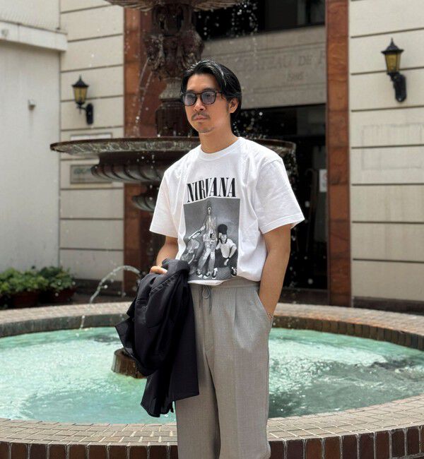 NOLLEY'S goodman「【GOOD ROCK SPEED】別注 NIRVANA / ニルヴァーナ プリントTシャツ 25SS」|Tシャツ・カットソー|