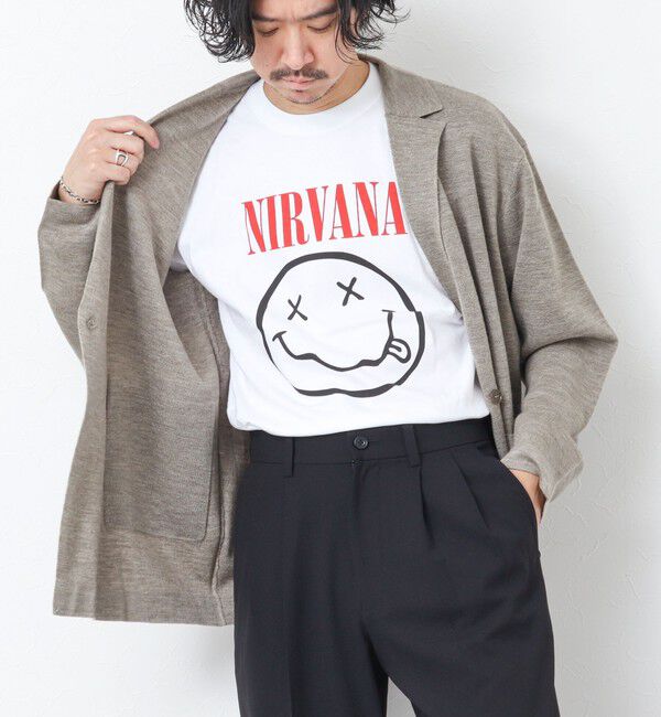 NOLLEY'S goodman「【GOOD ROCK SPEED】別注 NIRVANA / ニルヴァーナ プリントTシャツ 25SS」|Tシャツ・カットソー|