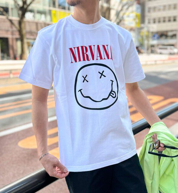 NOLLEY'S goodman「【GOOD ROCK SPEED】別注 NIRVANA / ニルヴァーナ プリントTシャツ 25SS」|Tシャツ・カットソー|