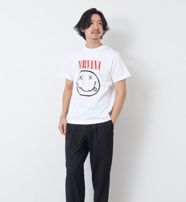 NOLLEY'S goodman「【GOOD ROCK SPEED】別注 NIRVANA / ニルヴァーナ プリントTシャツ 25SS」|Tシャツ・カットソー|