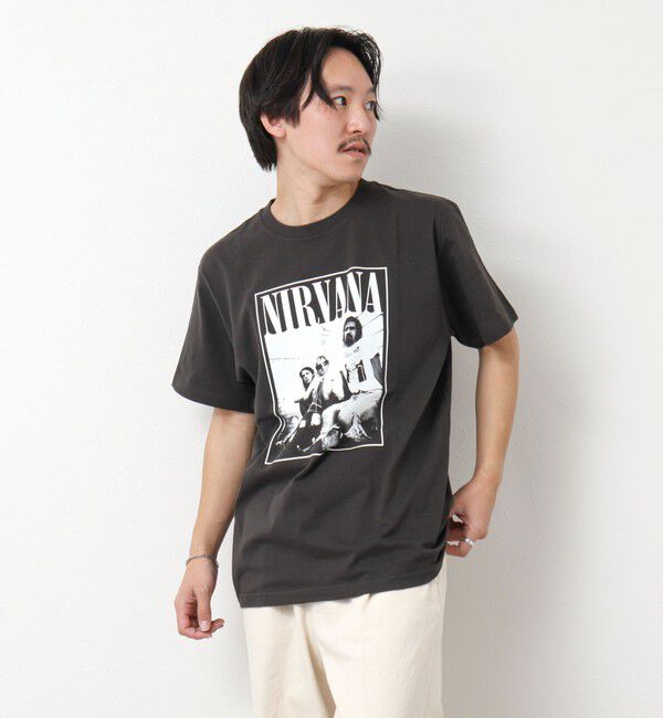 NOLLEY'S goodman「【GOOD ROCK SPEED】別注 NIRVANA / ニルヴァーナ プリントTシャツ 25SS」|Tシャツ・カットソー|